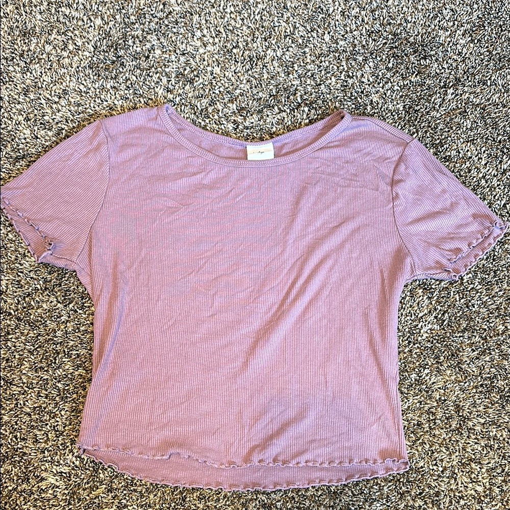 🦋 Tilly’s Lavander Ribbed Top 🦋